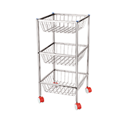 Square Cut Fruit Trolly