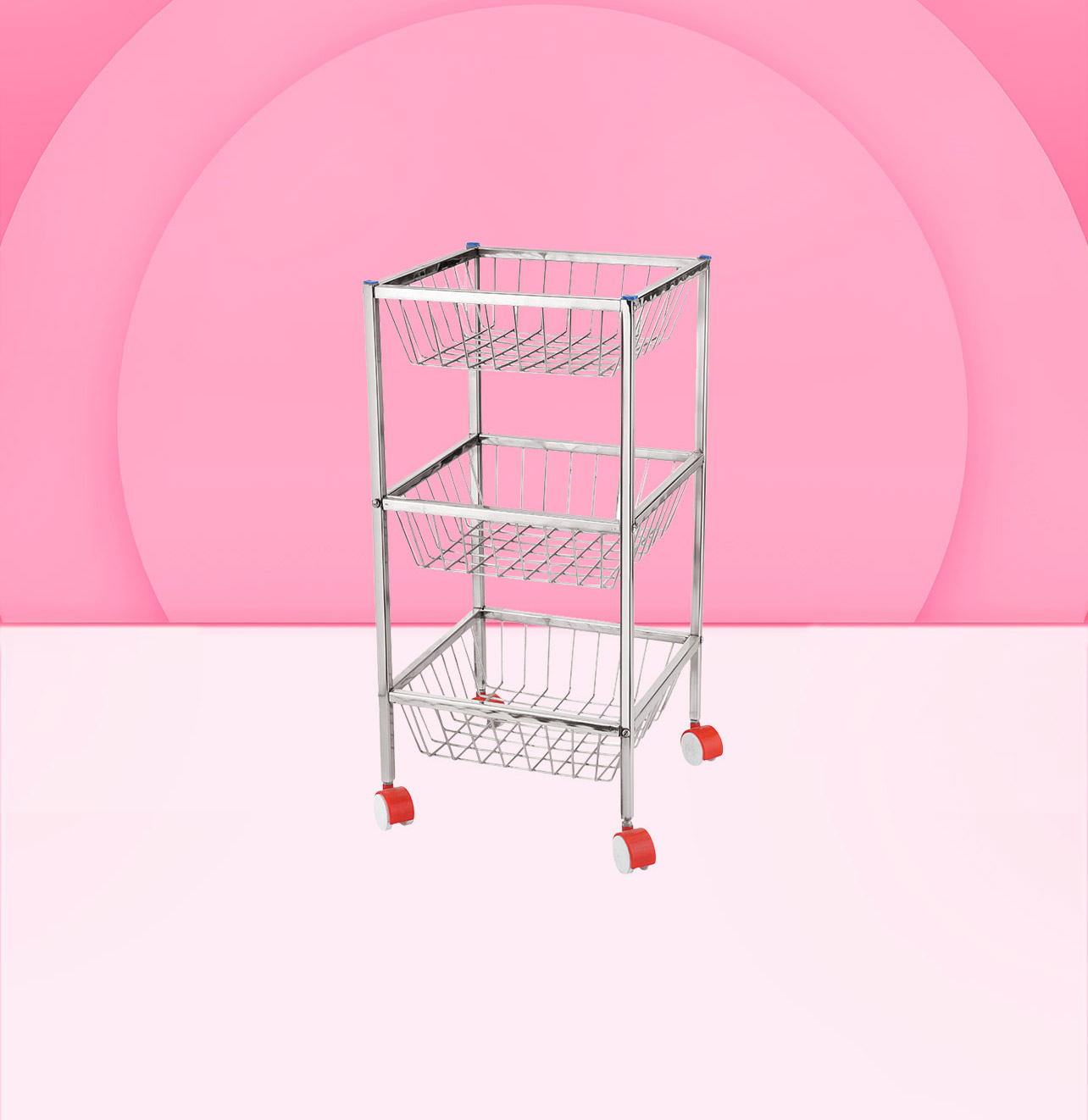 Square Cut Fruit Trolly - Image 2